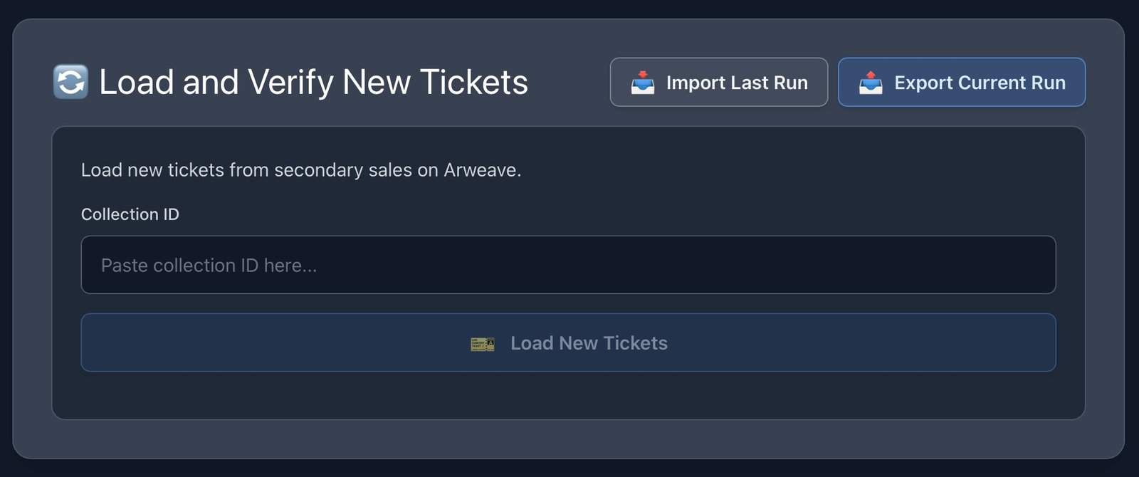 New Ticket JSON Screenshot 2
