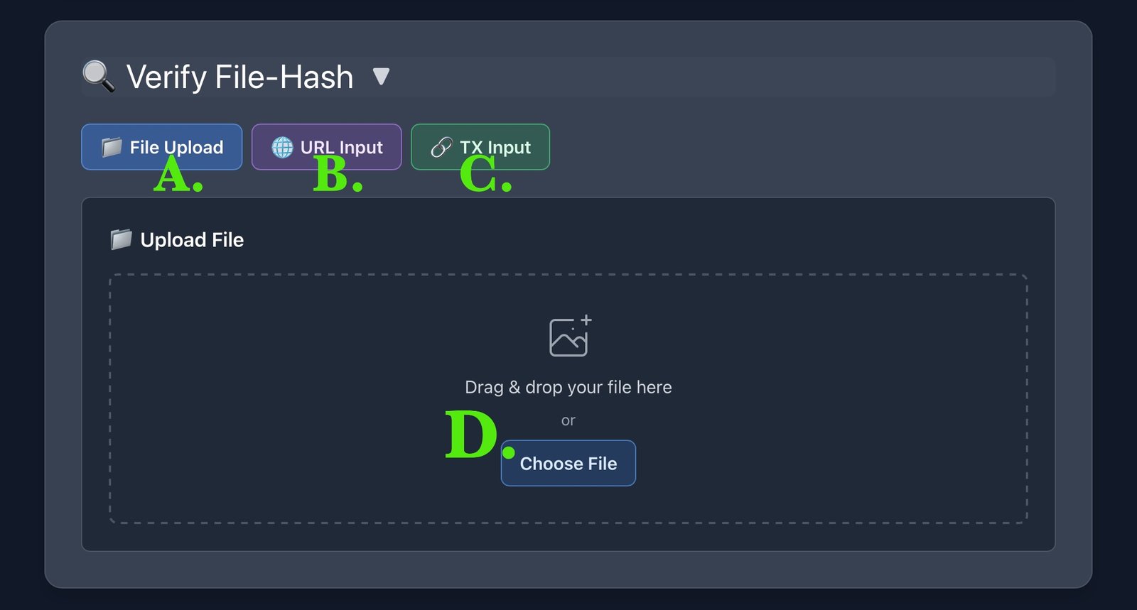 Verify File-Hash Screenshot